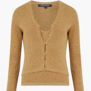 French Connection Nella Cami and Cardigan Twin Set